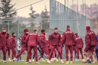 Trabzonspor'da Kasımpaşa maçı mesaisi sürdü!