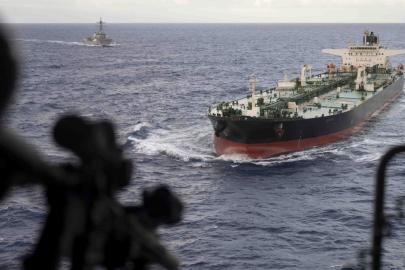 ABD, Hint Okyanusu'nda petrol tankerine el koydu