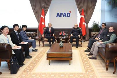 AFAD Başkanı Pehlivan, Çin Büyükelçisi Jiang Xuebin’i kabul etti