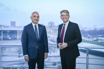 Bakan Ersoy, Almanya Kültür Bakanı Weimer ile bir araya geldi