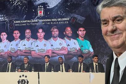 Beşiktaş Başkanı Serdal Adalı konuşuyor! Yeni transferler için imza töreni!