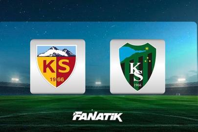 CANLI | Kayserispor - Kocaelispor (Süper Lig 21. hafta)