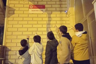 ÇEDES Projesiyle gençlerden anlamlı hareket: "Arkadaşlarımla camideyiz"