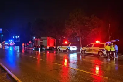 Çorum'da şarampole devrilen otomobilin sürücüsü yaralandı