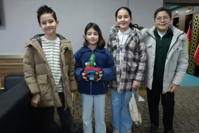 Çubuk'ta BİLSEM öğrencileri ilçenin yerel ve turistik değerlerini maketleştiriyor