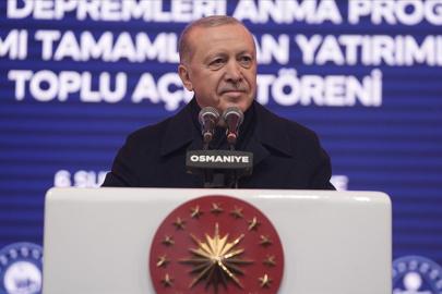 Cumhurbaşkanı Erdoğan: Devlet millet dayanışmasıyla yaraları sardık