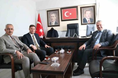 DSİ Bölge Müdürü muhtarla buluştu