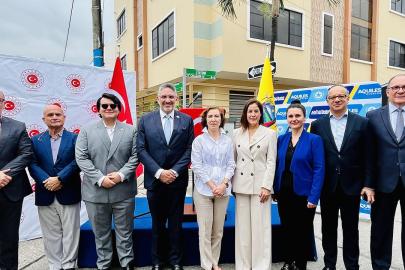 Ekvador'un Guayaquil kentinde Atatürk Sokağı'nın açılışı yapıldı