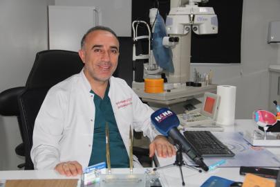 Göz Sağlığı ve Hastalıkları Uzmanı Güzel : Telefonla büyüyen çocuklar görme kaybı riskiyle karşı karşıya