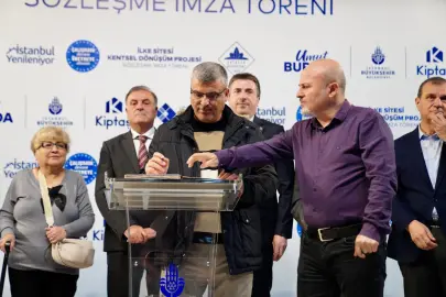 İstanbul Çatalca'da kentsel sözleşmeler imzalandı