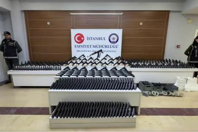 İstanbul’da silah çetelerine operasyon: 128 tutuklama