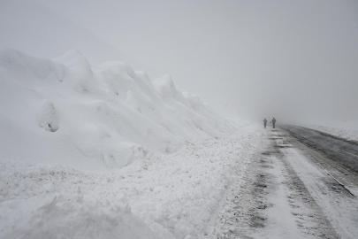 Karla mücadele ekiplerinin üzerine çığ düştü