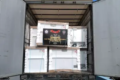 Manisa'dan "adresine ulaşmayan" 148 beyaz eşya, İzmir'de ele geçirildi