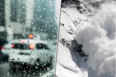 Meteoroloji’den kuvvetli yağış ve çığ uyarısı