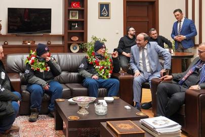 Rektör Çakmak: "Onlarla gurur duyuyoruz"