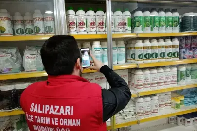 Salıpazarı'nda gübre bayilerine denetim