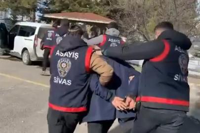 Sivas’ta haklarında uzun süreli hapis cezası bulunan 3 kişi yakalandı
