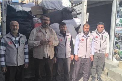 Tarsus Umut Kervanı’ndan Suriye’ye yardım