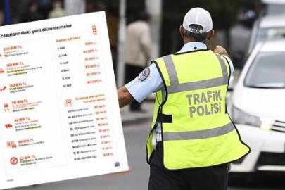 Trafikte yeni cezalar uygulamaya alındı