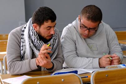 Van’da engelli gencin Siyer Yarışması’na katılması takdir topladı