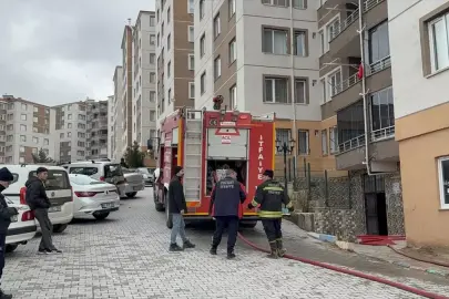 Yozgat'ta apartman dairesinde çıkan yangın söndürüldü