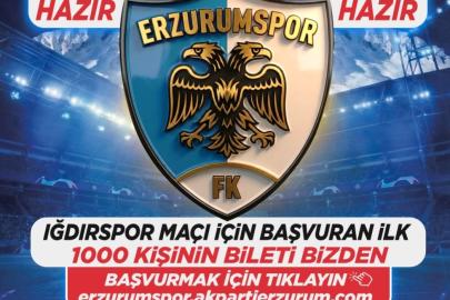 AK Parti’den bin taraftara maç bileti hediyesi