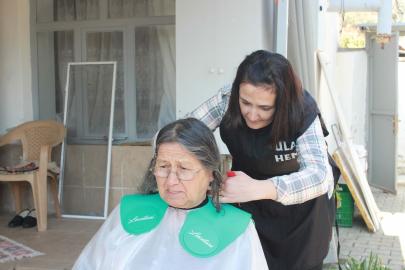 Muğla'da şehit annelerine bakım desteği