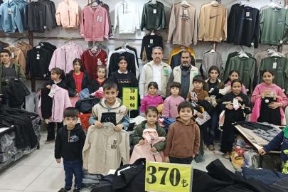 Şanlıurfa’da yetim çocuklara bayramlık desteği