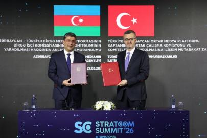Türkiye ile Azerbaycan 'Ortak Medya Platformu' konusunda mutabakat zaptı imzaladı
