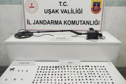 Uşak'ta tarihi eser operasyonu: 1 gözaltı