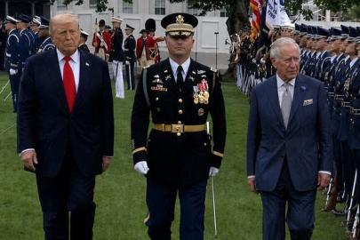 Beyaz Saray’da kral charles için tören