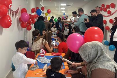 Bodrum Devlet Hastanesi’nde çocuklara 23 Nisan kutlaması