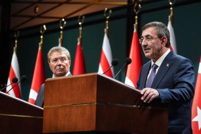 Cumhurbaşkanı Yardımcısı Yılmaz: Kıbrıslı Rumlar çözüm konusunda samimi değil