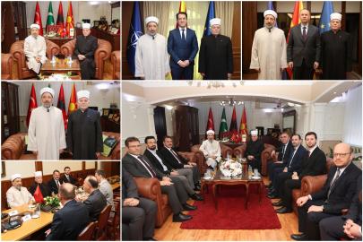 Diyanet İşleri Başkanı Arpaguş'tan Kuzey Makedonya'da işbirliği ziyaretleri