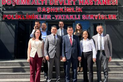 Döşemealtı Devlet Hastanesi'nde Fizik Tedavi Ünitesi güçlendirildi