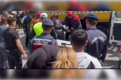 İzmir'de tırın çarptığı kadın hayatını kaybetti