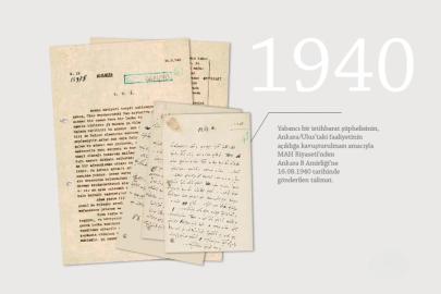 MİT, Ankaradaki 86 yıllık istihbarat belgesini yayımladı