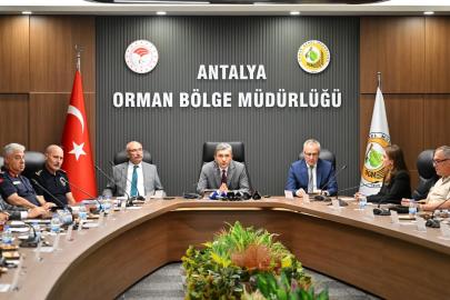 Orman Yangınlarıyla Mücadele Komisyon Toplantısı