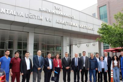 Türk Cerrahi Derneği'nden hastane ziyareti