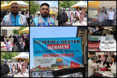 Gaziantep'te Gazze yararına kermes