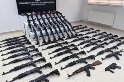 Konya’da silah operasyonu: 11 şüpheli gözaltına alındı