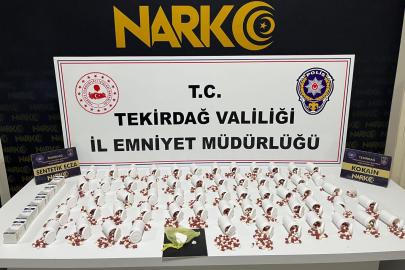 Tekirdağ’da uyuşturucu operasyonları: 133 kişiye işlem yapıldı