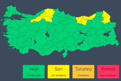 Meteoroloji’den kuvvetli yağış uyarısı: Birçok ilde sel ve dolu riski