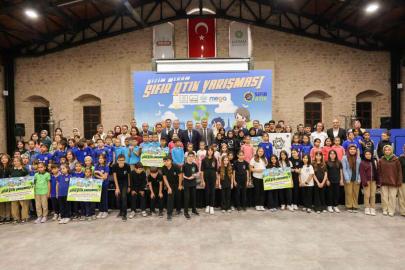 Sıfır atık yarışmasında öğrenciler yaklaşık 29 ton geri dönüştürülebilir atık topladı