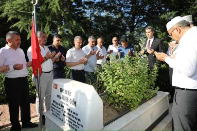 Şehitler dualarla anıldı