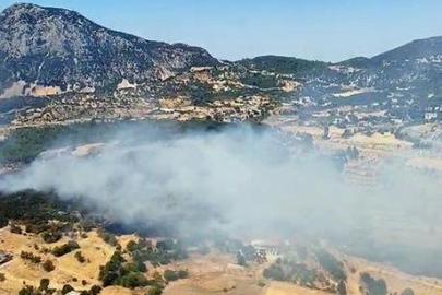 Antalya'da orman yangını! Çok sayıda ekip sevk edildi