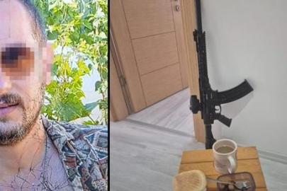 Çatalca’da uzun namlulu silah alarmı! Kendini eve kilitleyip ateş açtı