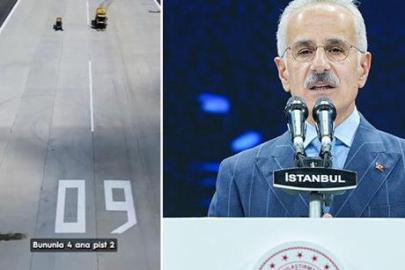 Bakan Uraloğlu: İstanbul Havalimanımızın 4. ana pistinden yeni bir ufka doğru yükseldik