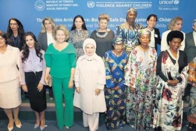 Emine Erdoğan’ın ABD gündemi çocuklar, iklim ve kalkınma oldu