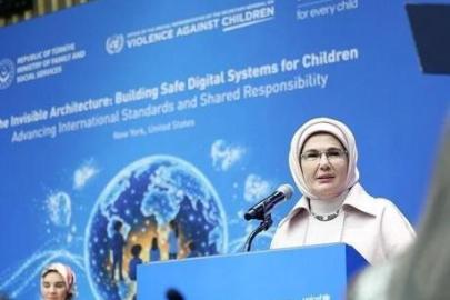 Emine Erdoğan'ın ABD'de gündemi çocuklar, iklim ve kalkınma oldu